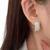 Slate Serenity Earrings - Mojood